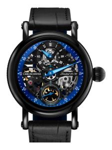 クロノスイス レギュレーター CH-6725S-BKBL 新品未使用 内箱 外箱 保証書 