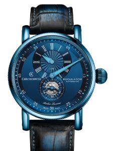 クロノスイス レギュレーター CH-8776-BL 新品未使用 内箱 外箱 保証書 