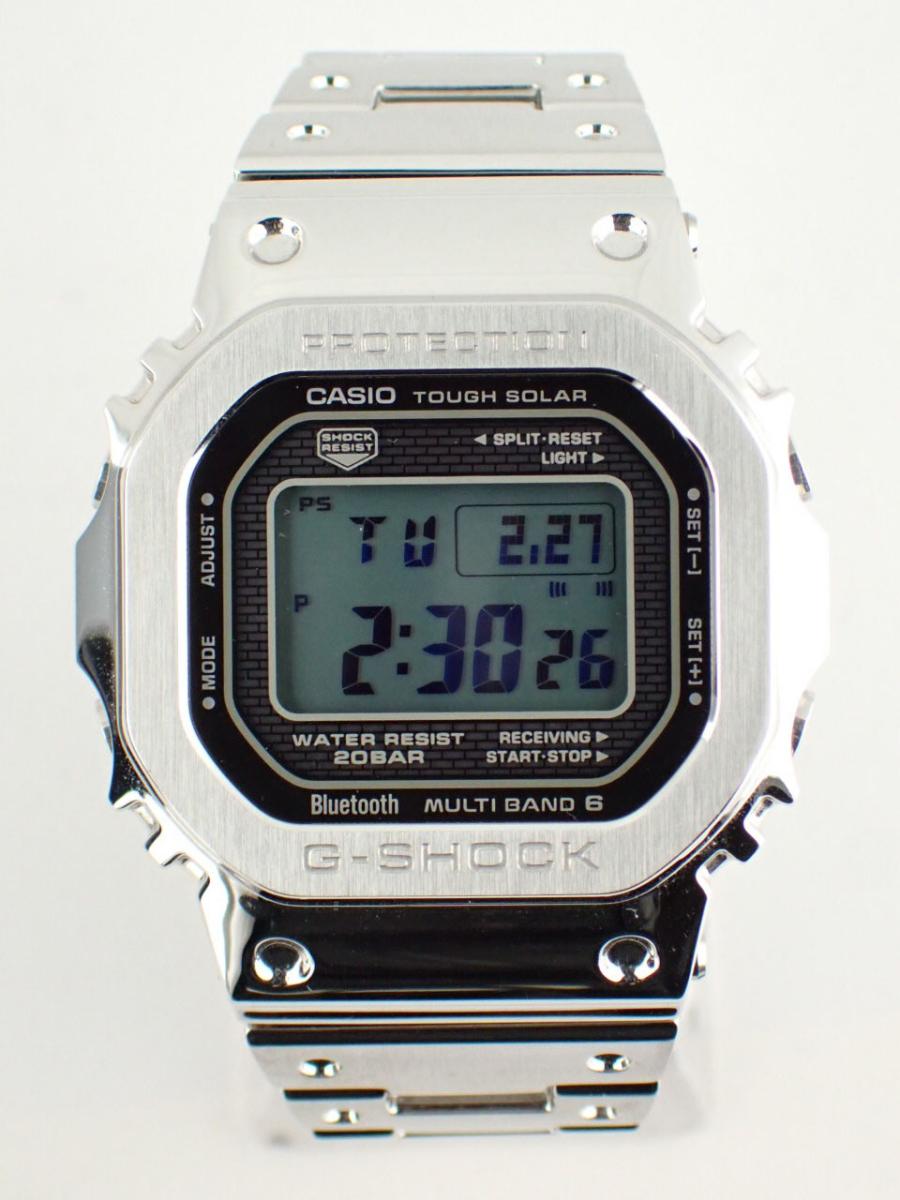 カシオ G-SHOCK GMW-B5000D-1JF ブラック フルメタル、ステンレススチール、デジタル文字盤(AA※美品中古)高価買取事例