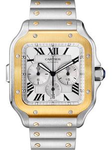 カルティエ サントス W2SA0008 新品未使用 内箱 外箱 保証書