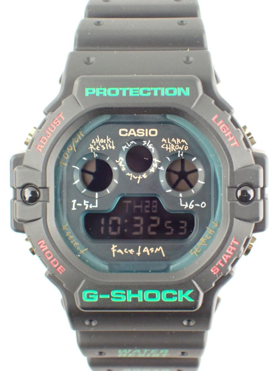 カシオ G-SHOCK DW-5900FA-1JR ブラック系 46.8mm、メンズ、コラボモデル(AA※綺麗な中古)高価買取事例