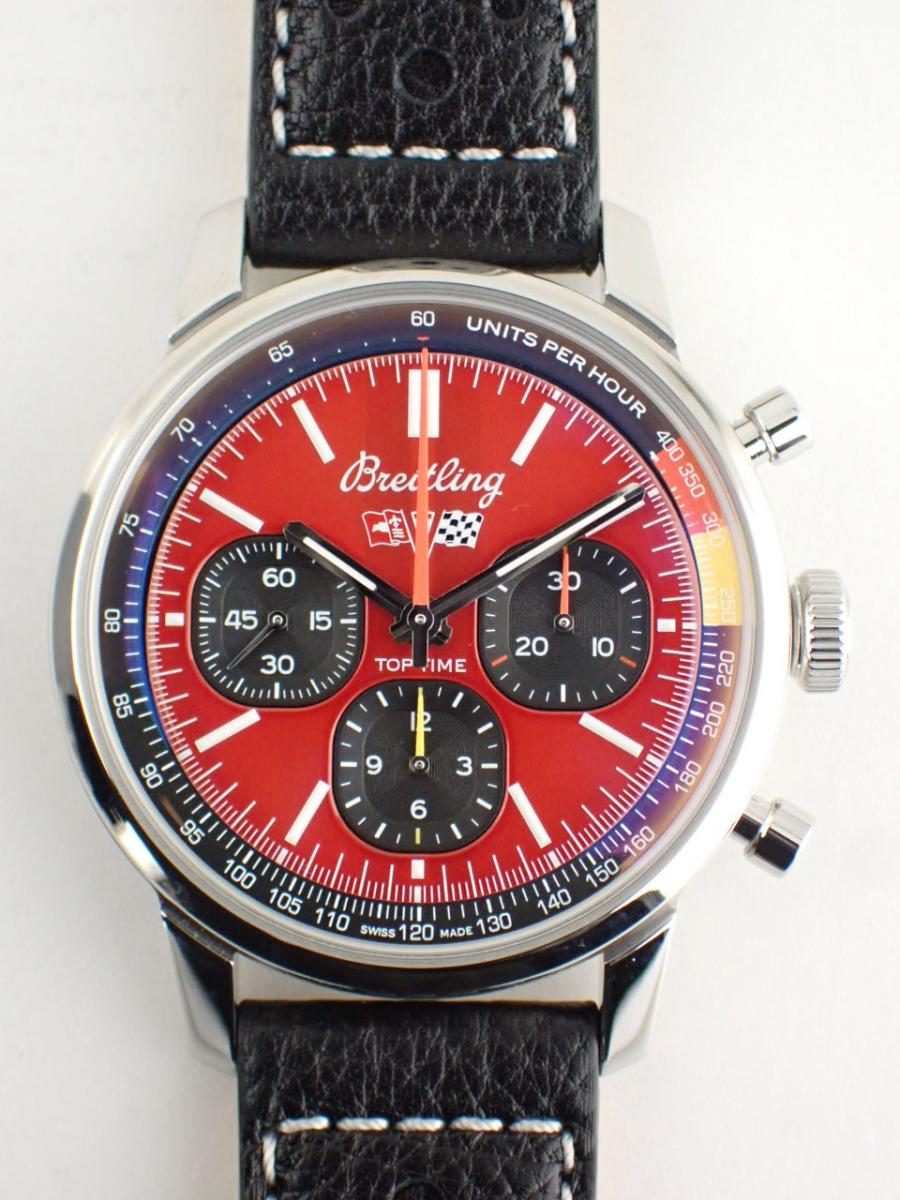 ブライトリング トップタイム AB01761A1K1X1 レッド 41mm、メンズ(NS※新品)