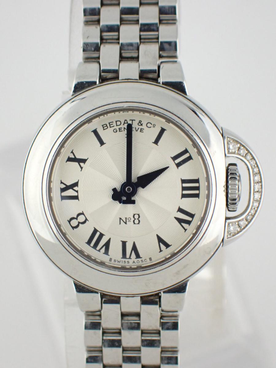 ベダ＆カンパニー No8 827 シルバー系 レディス、ダイヤ付き(A※傷有り不動品)