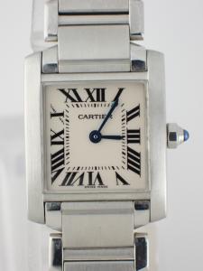 カルティエ タンク W51008Q3 傷多い