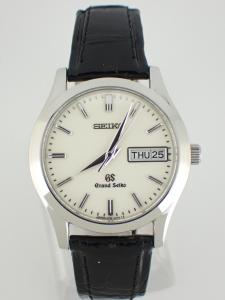 グランドセイコー 9Fクォーツ SBGT019 AAA※新品仕上げ済み、ベルト社外、尾錠あり 純正ボックス（外箱、内箱）、メーカー保証書