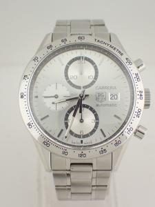 タグホイヤー カレラ CV2017-BA0786 全体キズあり、不動、要オーバーホール 内箱、外箱、保証書