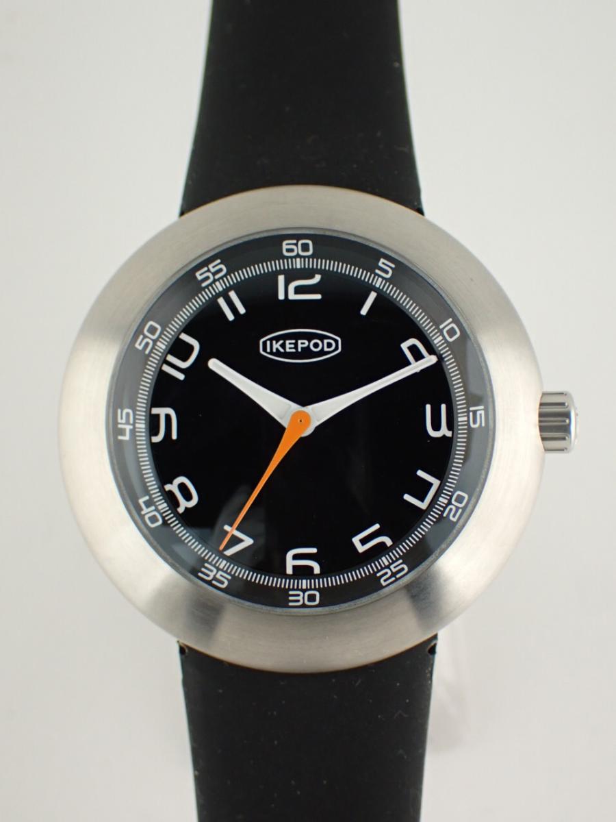 アイクポッド メガポッド IPM202SILB ブラック 46mm、ラバーベルト、メンズ(UNS※未使用)