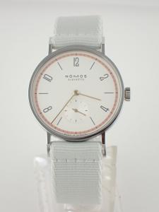 ノモス タンジェント TN35AKI N※新品 内箱、外箱、保証書、ベルト