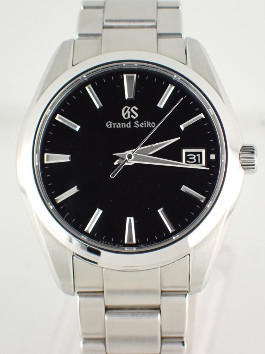 グランドセイコー 9Fクォーツ SBGV223 ブラック 40mm、デイト、メンズ(AAA※新品仕上げ済み)