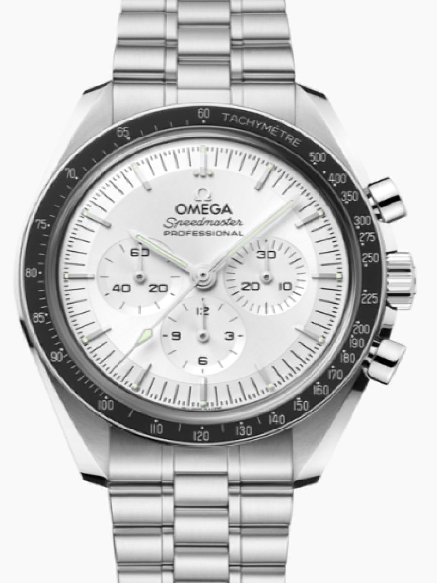 オメガ スピードマスター 310.60.42.50.02.001 シルバー コーアクシャル  マスター クロノメーター  クロノグラフ　カノープスモデル　シルバーダイヤル メンズ　メンズモデル　42ｍｍ　シースルーバック　(新品未使用)