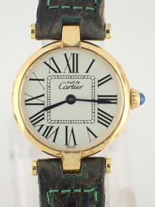 カルティエ ヴァンドーム unknown B※全体傷多い 内箱、外箱、保証書