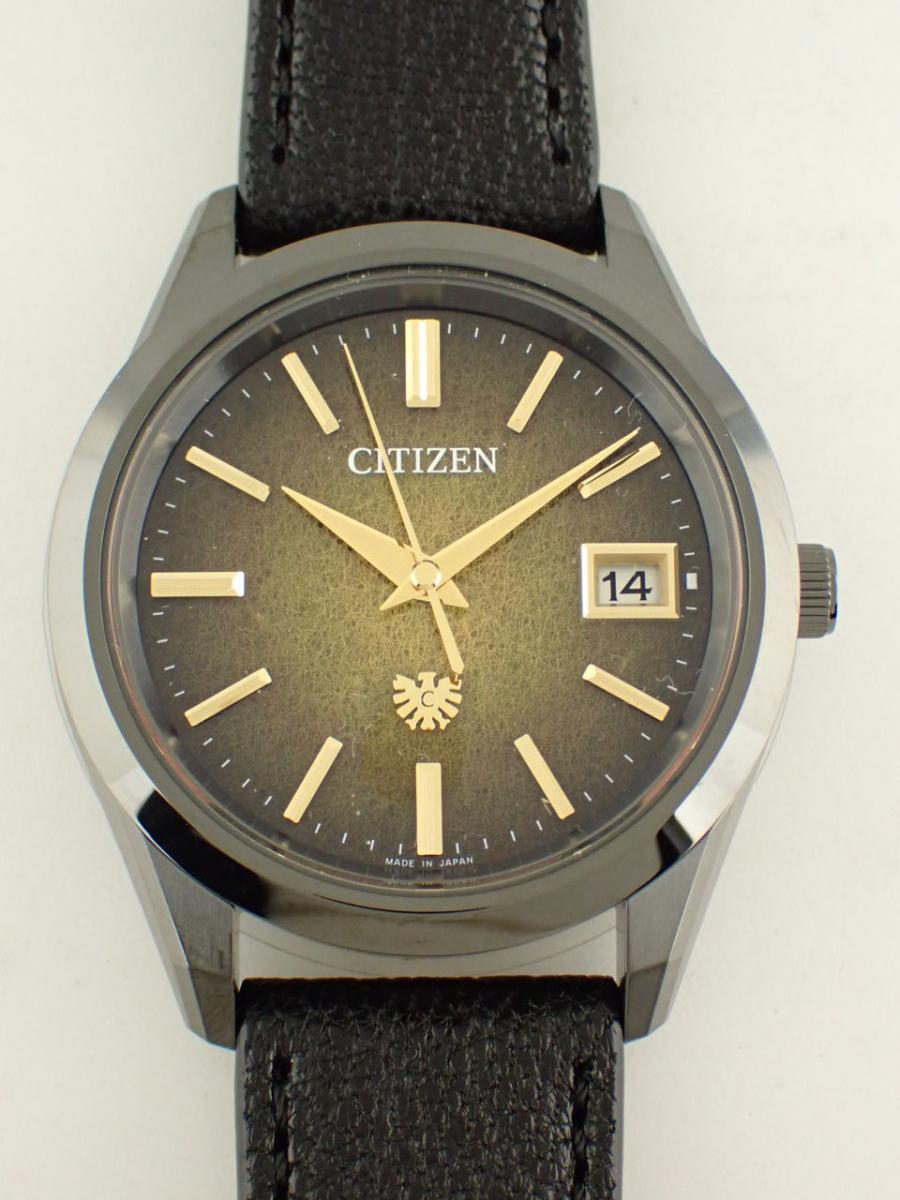 シチズン ザ・シチズン AQ4106-18X グリーン系 38mm径、メンズ、数量限定モデル(N※新品)