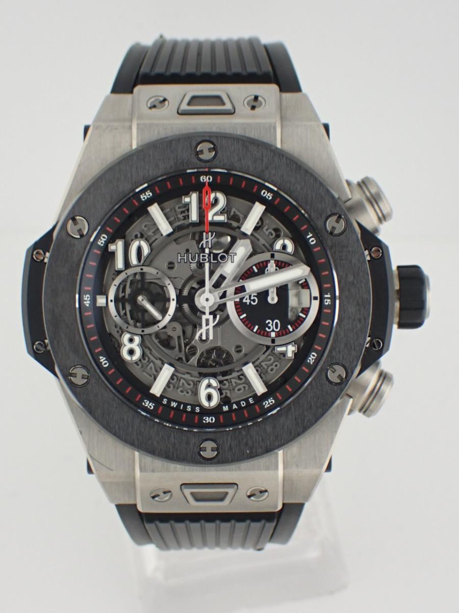 ウブロ ビッグバン 411.NM.1170.RX スケルトン 45mm径、メンズ(AB※傷多い)