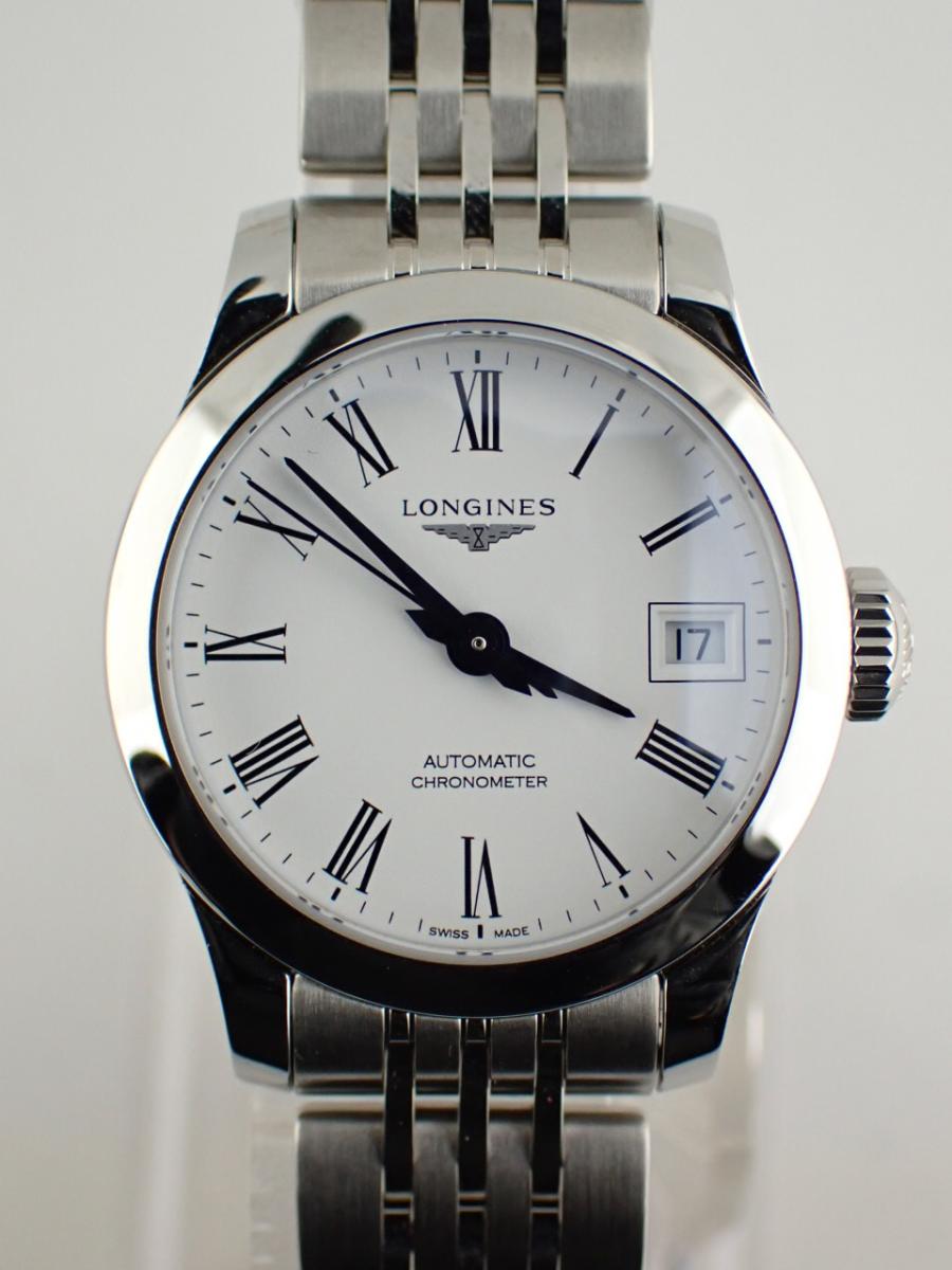 ロンジン レコード L2-320-4-11-6 ホワイト 26mm径、レディース(NS※新品)