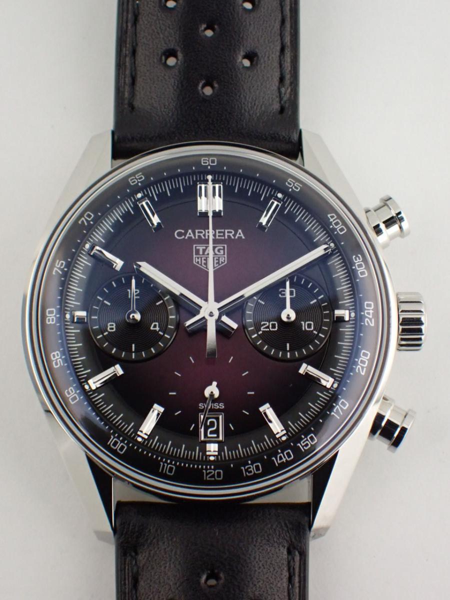 タグホイヤー カレラ CBS2219-FC6607 パープル 39mm径、メンズ(NS※新品)