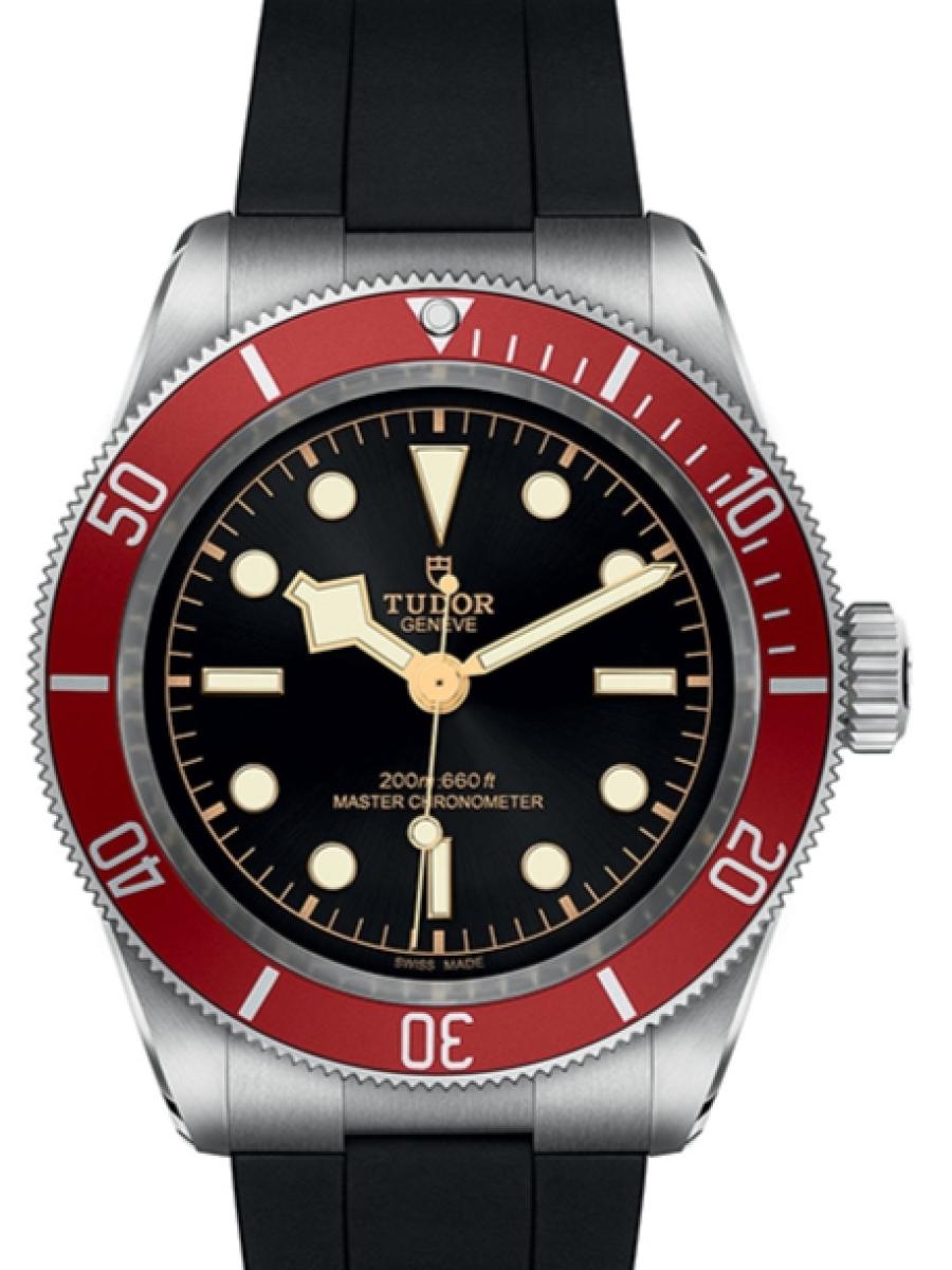 チューダー ブラックベイ M7941A1A0RU-0002 ブラック レッドベゼル　ブラックダイヤル　アワーインデックス　ジュビリーブレス メンズ　メンズモデル　41ｍｍ　パワーリザーブ70時間　COSC認定(新品未使用)