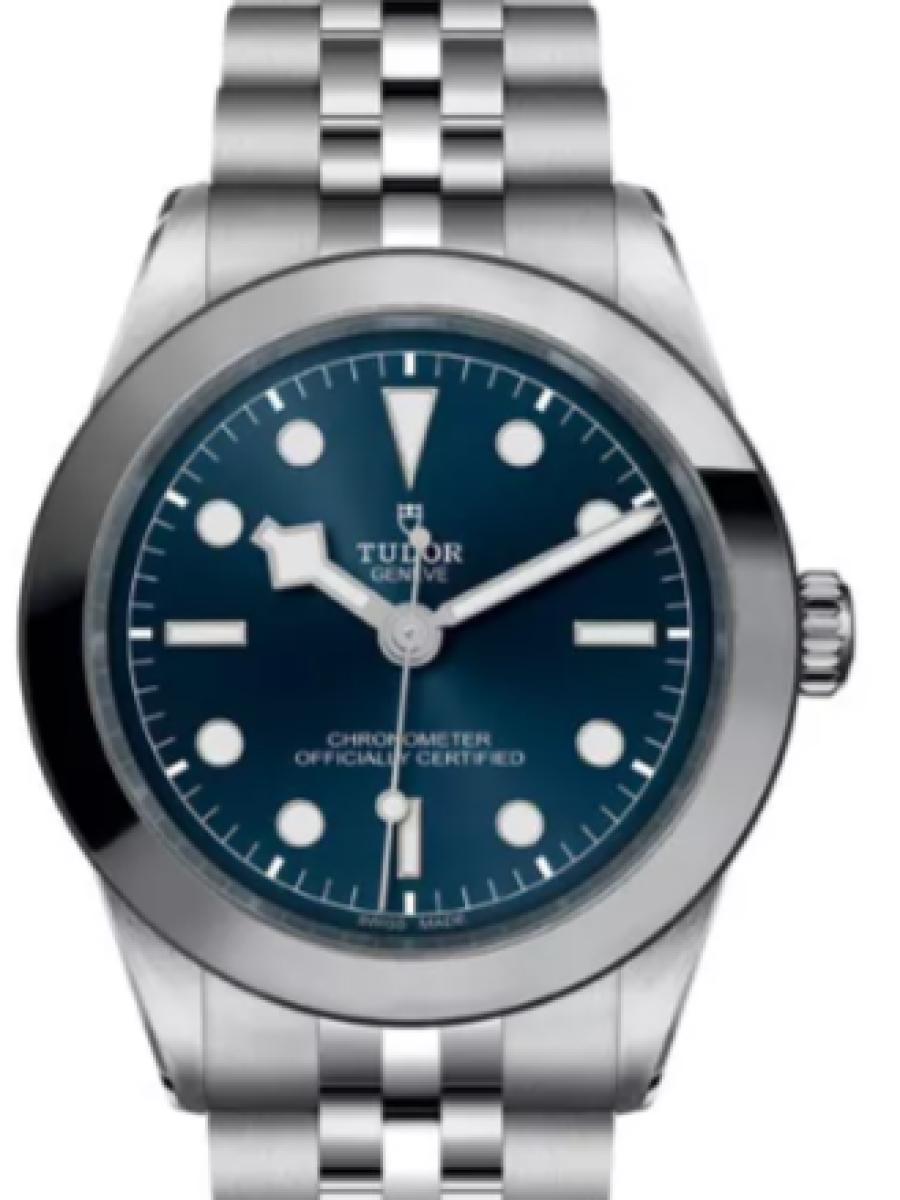 チューダー ブラックベイ M79660-0002 ブルー ブラックベイワン39　アワーインデックス　ブルーダイヤル メンズ　メンズモデル　39ｍｍ　キャリバー MT5602　パワーリザーブ約70時間(新品未使用)