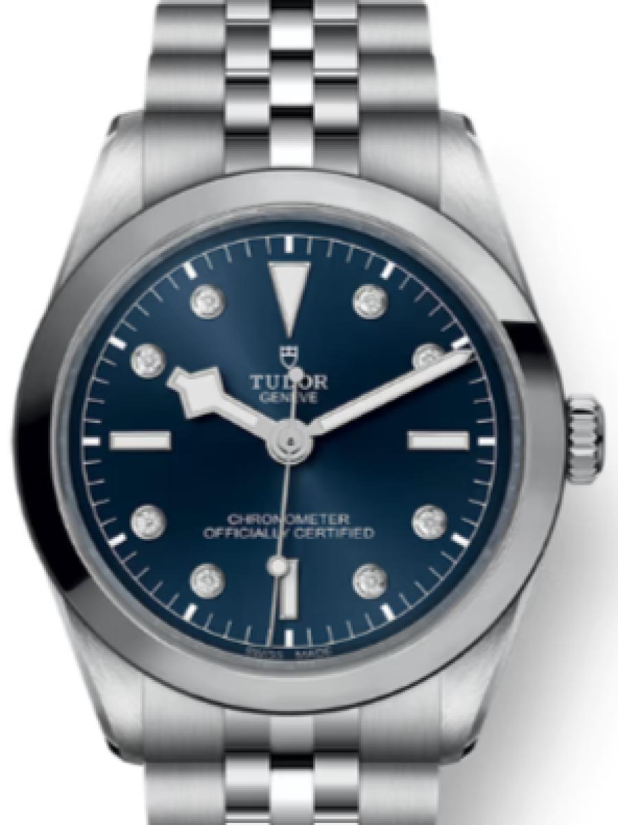 チューダー ブラックベイ m79660-0003 ブルー ブラックベイワン36　ダイヤインデックス　ブルーカラーダイヤル レディース　メンズ　36ｍｍ　キャリバー MT5400　パワーリザーブ約70時間(新品未使用)