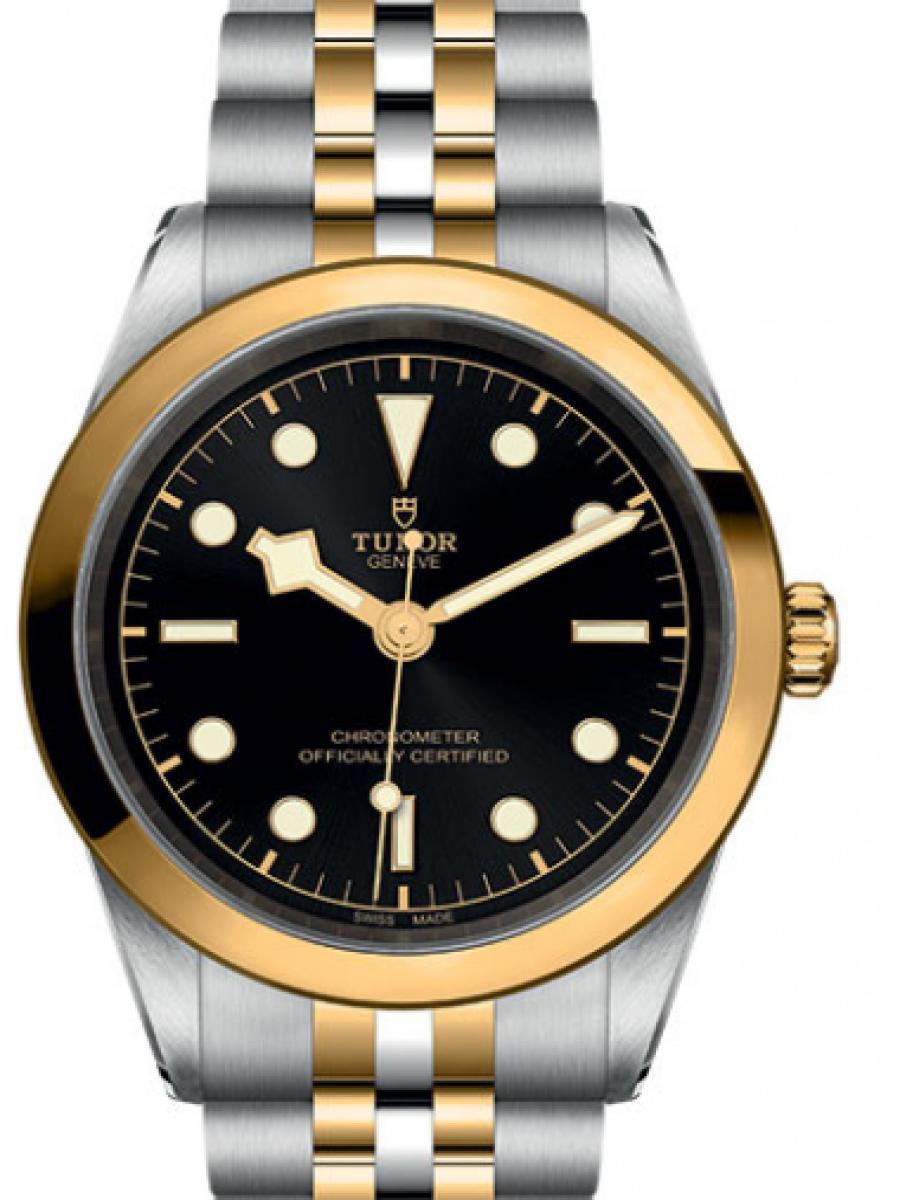 チューダー ブラックベイ m79683-0001 ブラック ブラックベイワン41　ブラックダイヤル　コンビモデル　イエローゴールド メンズ　メンズモデル　41ｍｍ　キャリバー MT5601 (COSC)　(新品未使用)