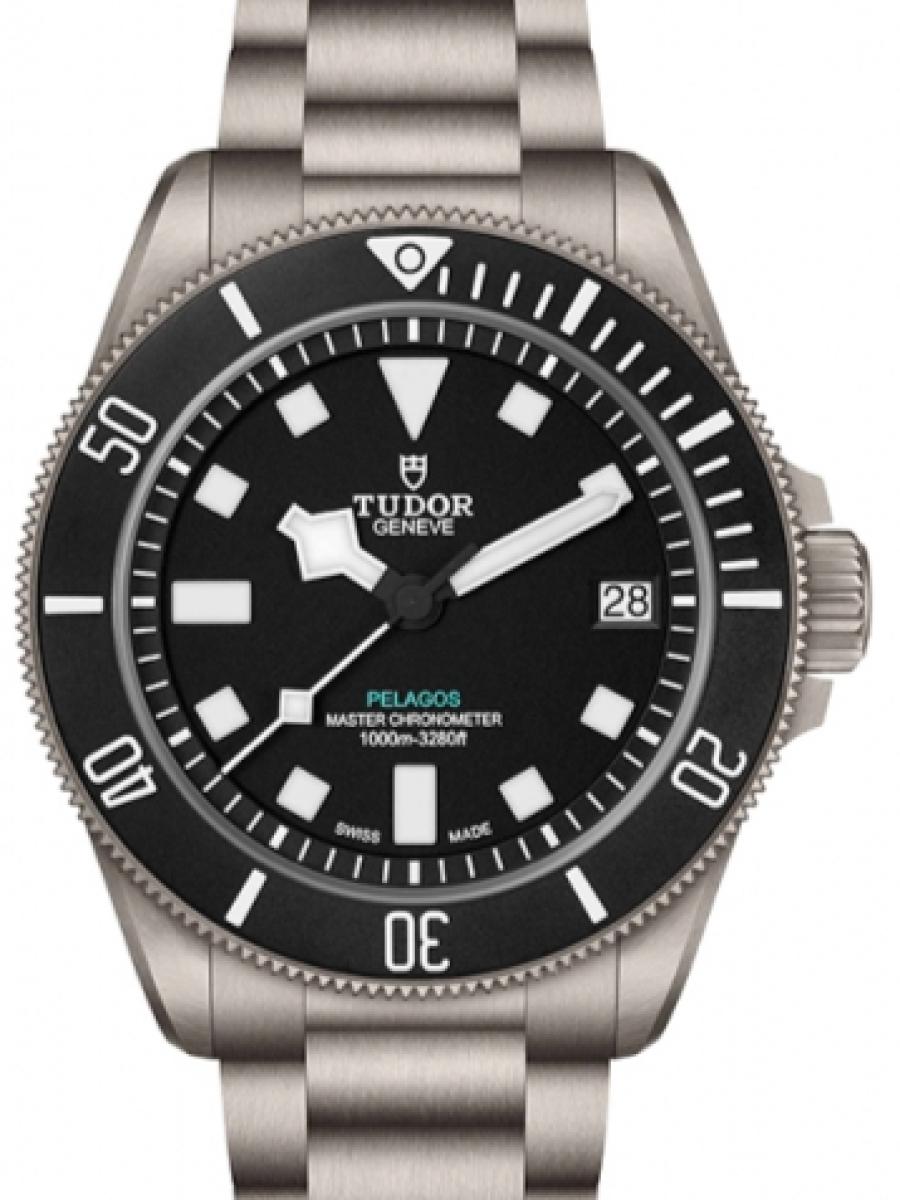 チューダー ペラゴス m2543c1a7nu-0001 ブラック ペラゴスウルトラ　2025年新作　ブラックダイヤル　デイト表示　ダイバーズウォッチ メンズ　メンズモデル　43ｍｍ　キャリバー MT5612-U　パワーリザーブ65時間　(新品未使用)