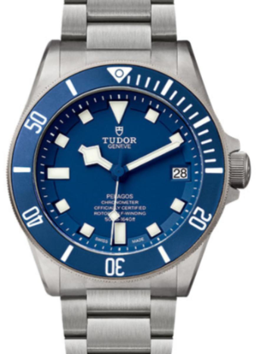 チューダー ペラゴス M25600TB-0001 ブルー ペラゴス　ブルーダイヤル　デイト表示　ダイバーズウォッチ メンズ　メンズモデル　42 mm 　キャリバー MT5612 (COSC)　パワーリザーブ約70時間(新品未使用)