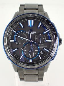 カシオ オシアナス OCW-G1200-1AJF A※傷有り、中古 内箱 外箱 保証書 余りコマ3つ