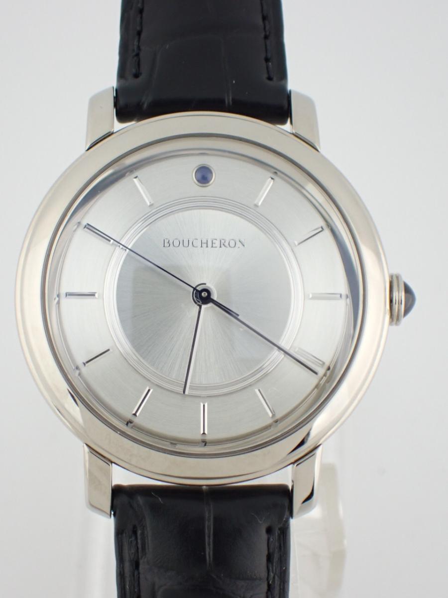 ブシュロン エピュール WA021101 シルバー 38mm径、メンズ、レディース(AA※中古美品)