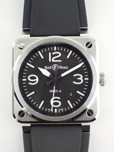 ベル＆ロス BR-03 BR03A-BL-ST/SRB NS※新品