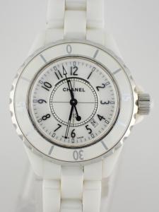 シャネル J12 H0968 B※傷あり、におい移りあり 内箱、外箱、保証書、コマ