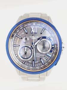 カシオ オシアナス OCW-G1000E-1AJF A※小傷あり 内箱、外箱、保証書、コマ