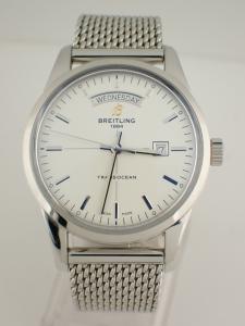 ブライトリング トランスオーシャン A45310 B※ムーブメント故障、全体傷 内箱、外箱、保証書、コマ