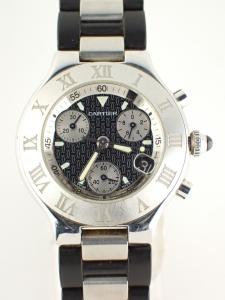 カルティエ マスト21 w10125u2 A※傷あり中古 本体のみ