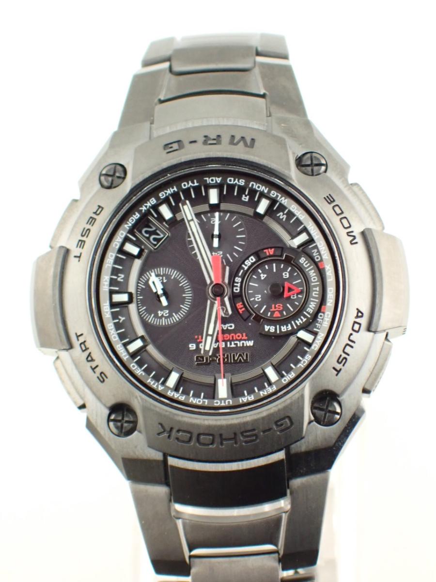 カシオ G-SHOCK MRG-8100B-1AJF ブラック 46mm径、メンズ(A※傷あり中古)