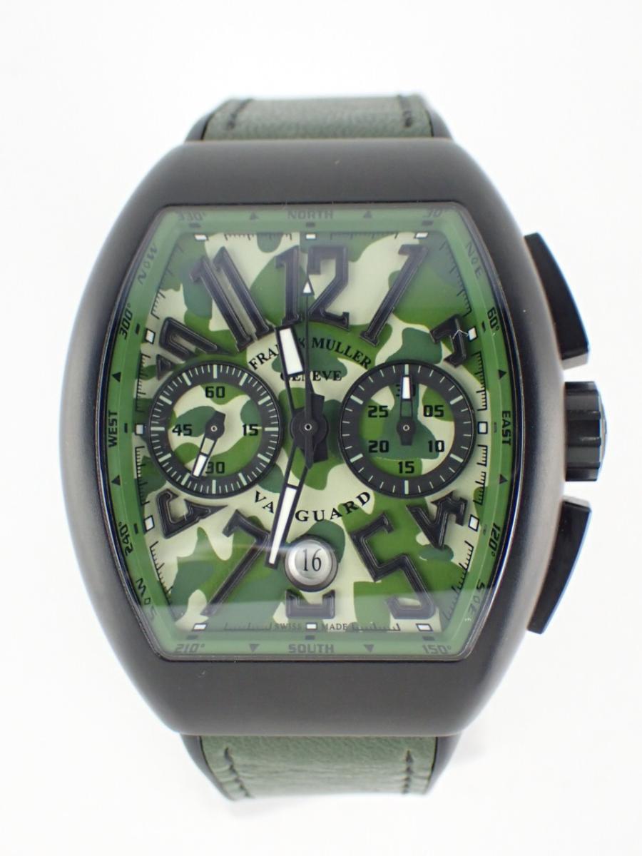 フランクミュラー ヴァンガード V45CCDTCAMOTTNRMCVE マルチカラー 44mm径、メンズ(AA※きれいな中古)