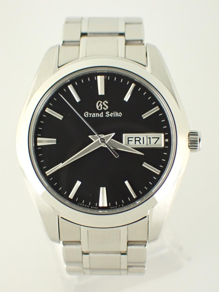 グランドセイコー 9Fクォーツ SBGT237 ブラック 37mm径、メンズ(AA※中古美品)