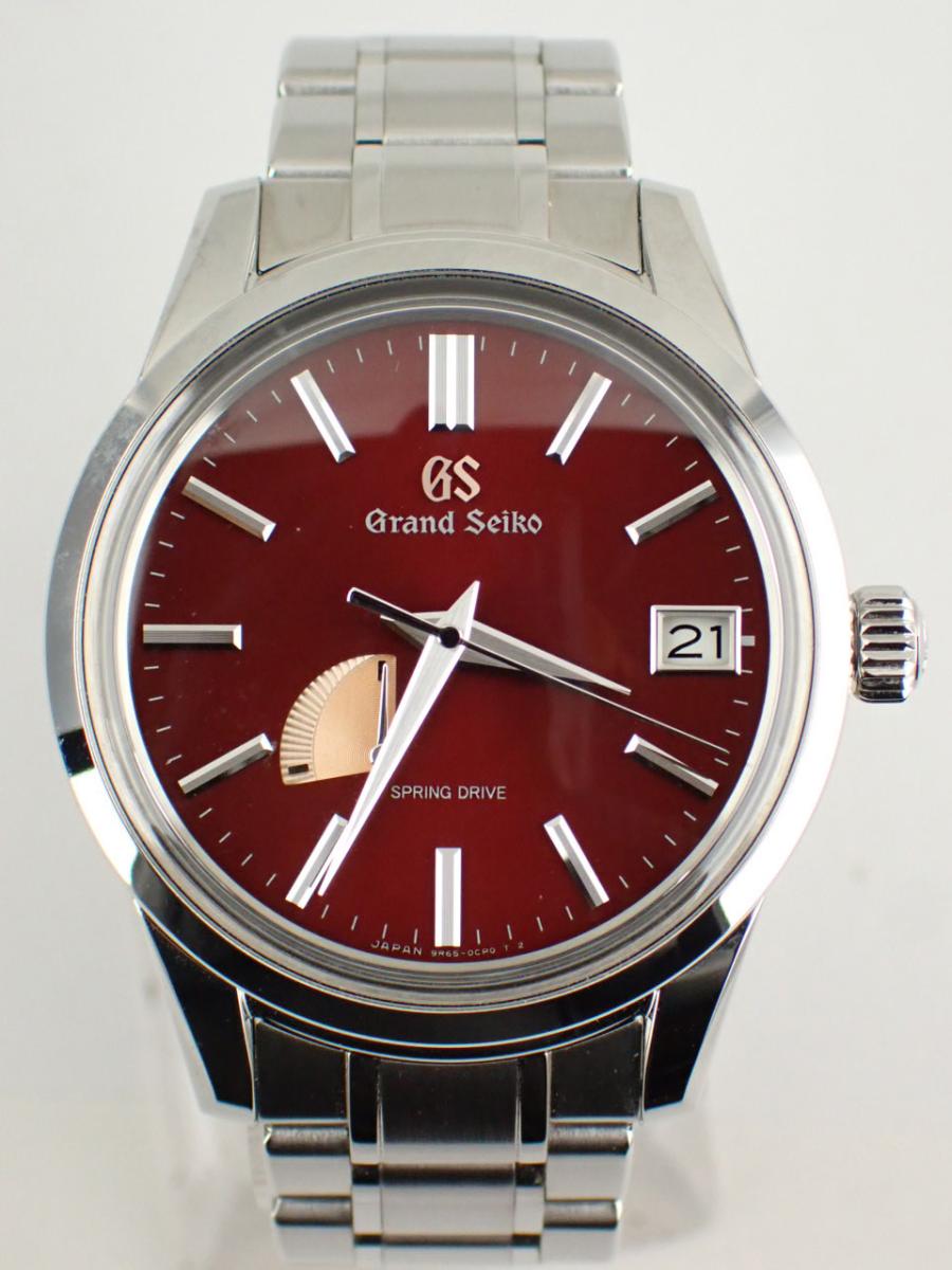 グランドセイコー スプリングドライブ SBGA499 レッド 40.2mm、キャリバー9R 20周年記念、数量限定(AA※美品中古、スクラッチ少し有り)