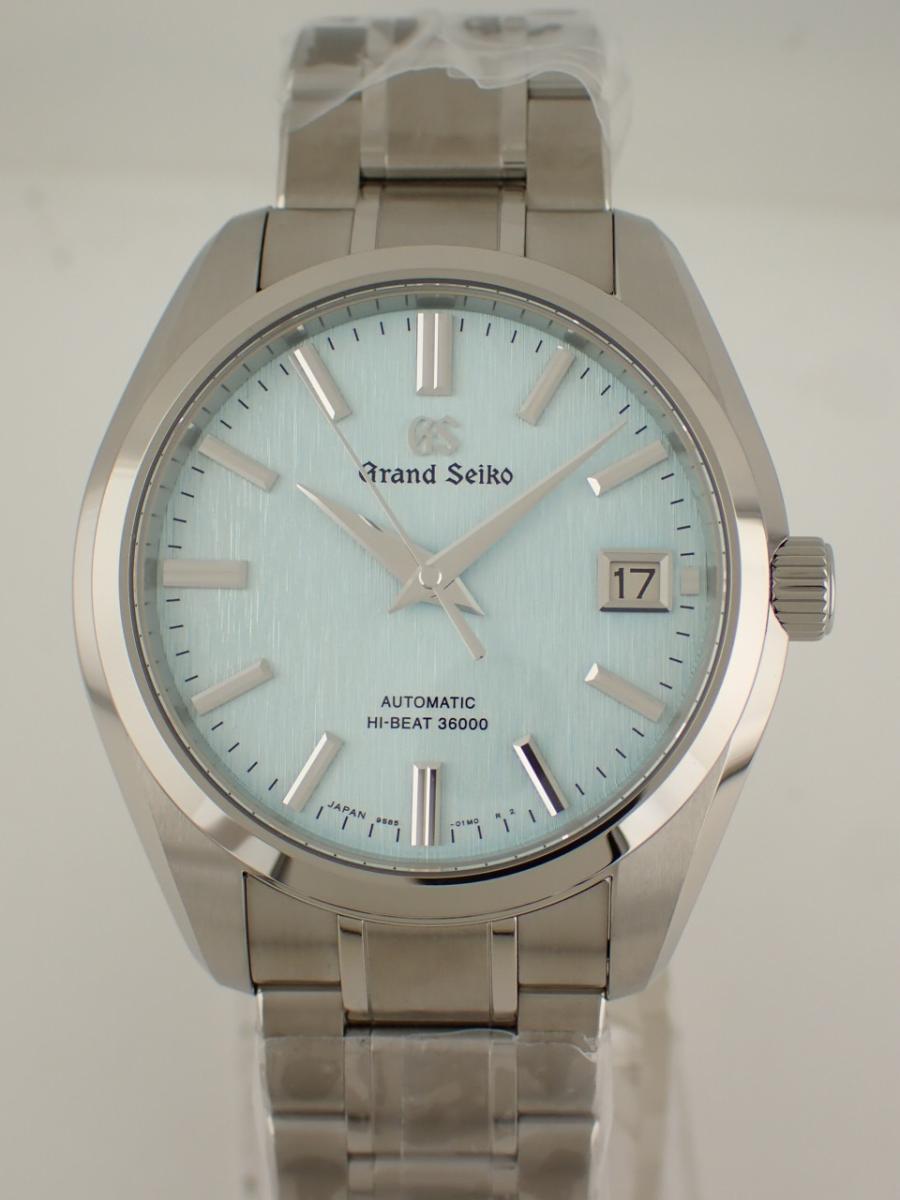 グランドセイコー メカニカルハイビート SBGH349 アイスブルー アイスブルー、氷瀑、メンズ(NS※新品)