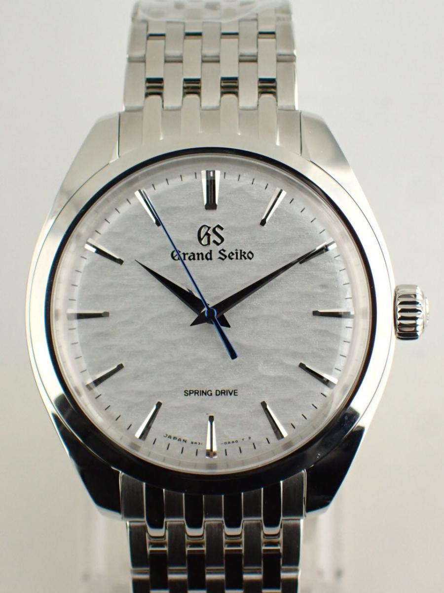 グランドセイコー スプリングドライブ SBGY013 シルバー マスターショップ 38.5mm、御神渡り、メンズ(NS※新品)