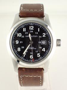ハミルトン カーキ H70555533 A※傷あり中古 内箱、外箱、保証書