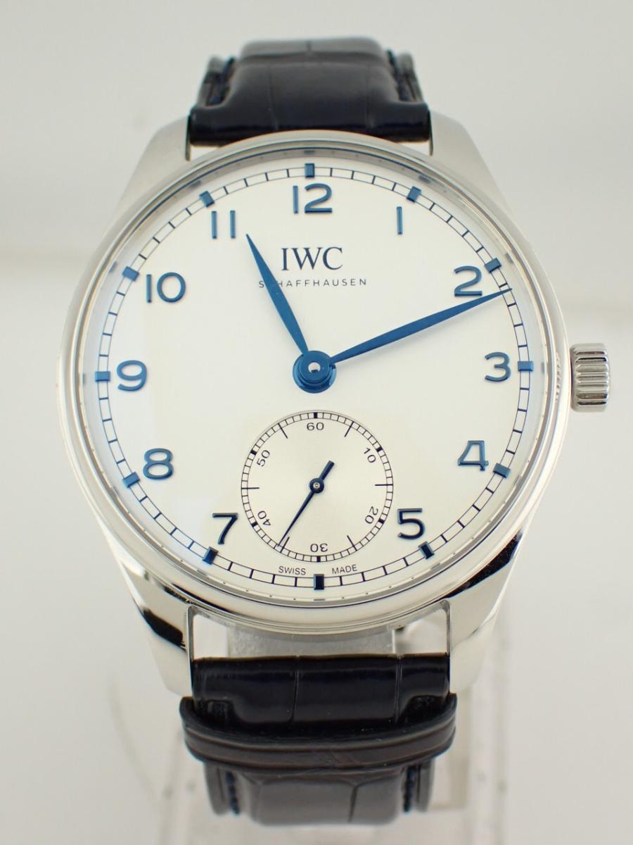 IWC ポルトギーゼ IW358304 シルバー 40mm径、メンズ(AA※きれいな中古)