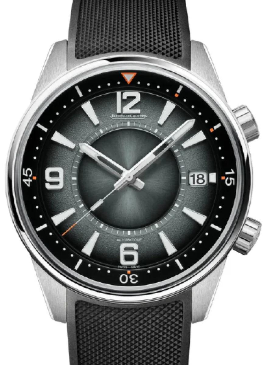 ジャガールクルト ポラリス Q9068650 シルバー ポラリス デイト　グラデーショングレーダイヤル　 メンズ　メンズモデル　42 mm　キャリバー899　パワーリザーブ70時間(新品未使用)