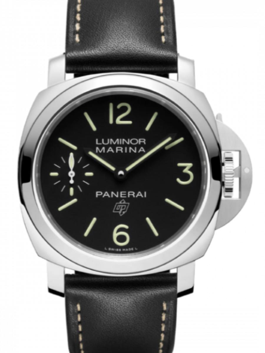 パネライ ルミノール PAM01084 ブラック ブラックダイヤル　スモールセコンド　ルミノール ロゴ メンズ　44mm　キャリバーP.6000　パワーリザーブ3日間　カーフベルト　(新品未使用)