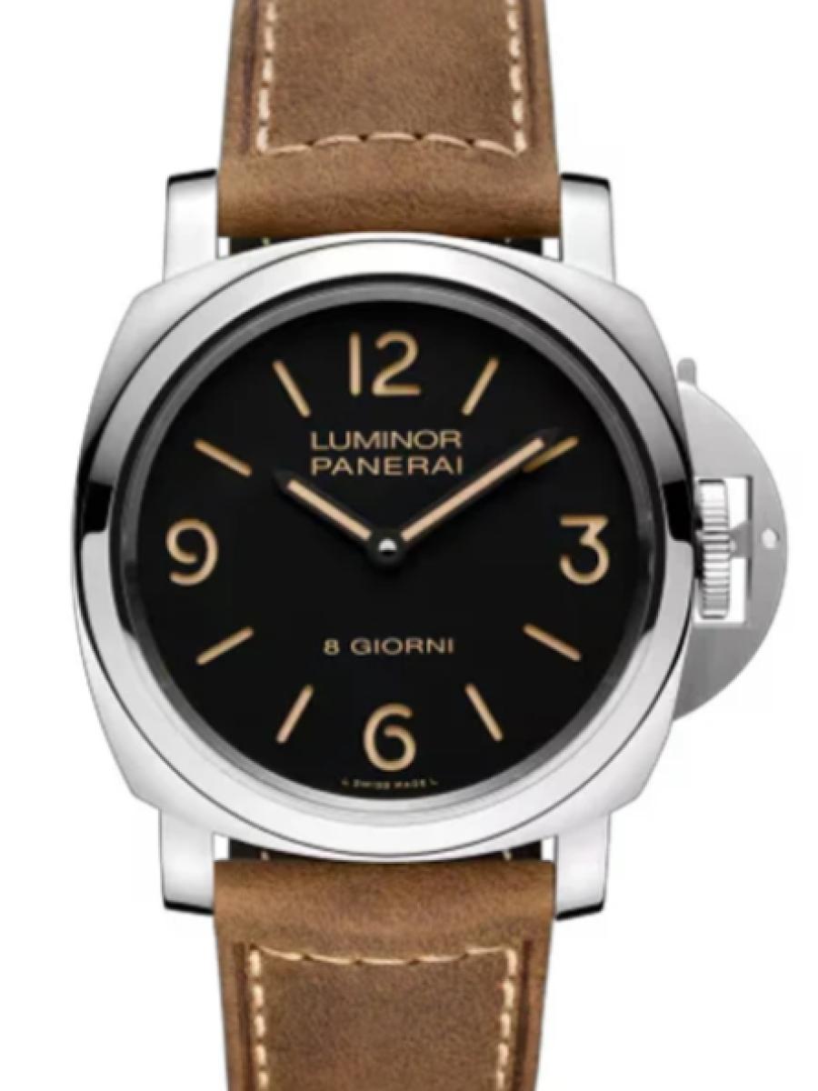 パネライ ルミノール PAM00914 ブラック  ルミノール ベース　ブラックダイヤル メンズ　44ｍｍ　キャリバーP.5000　パワーリザーブ8日間　カーフベルト(新品未使用)