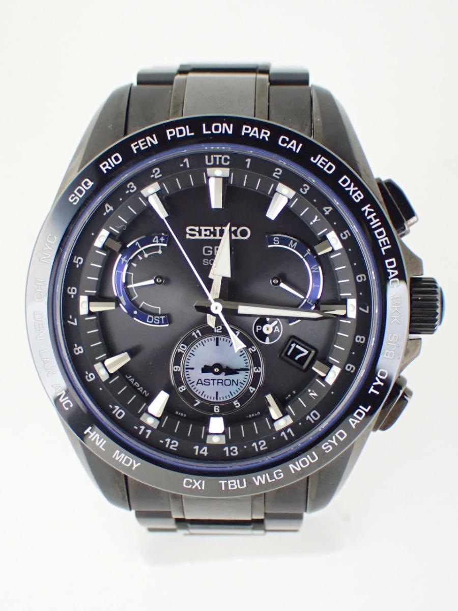 セイコー アストロン SBXC103 ブラック 45mm径、メンズ、数量限定モデル(A※小傷あり)