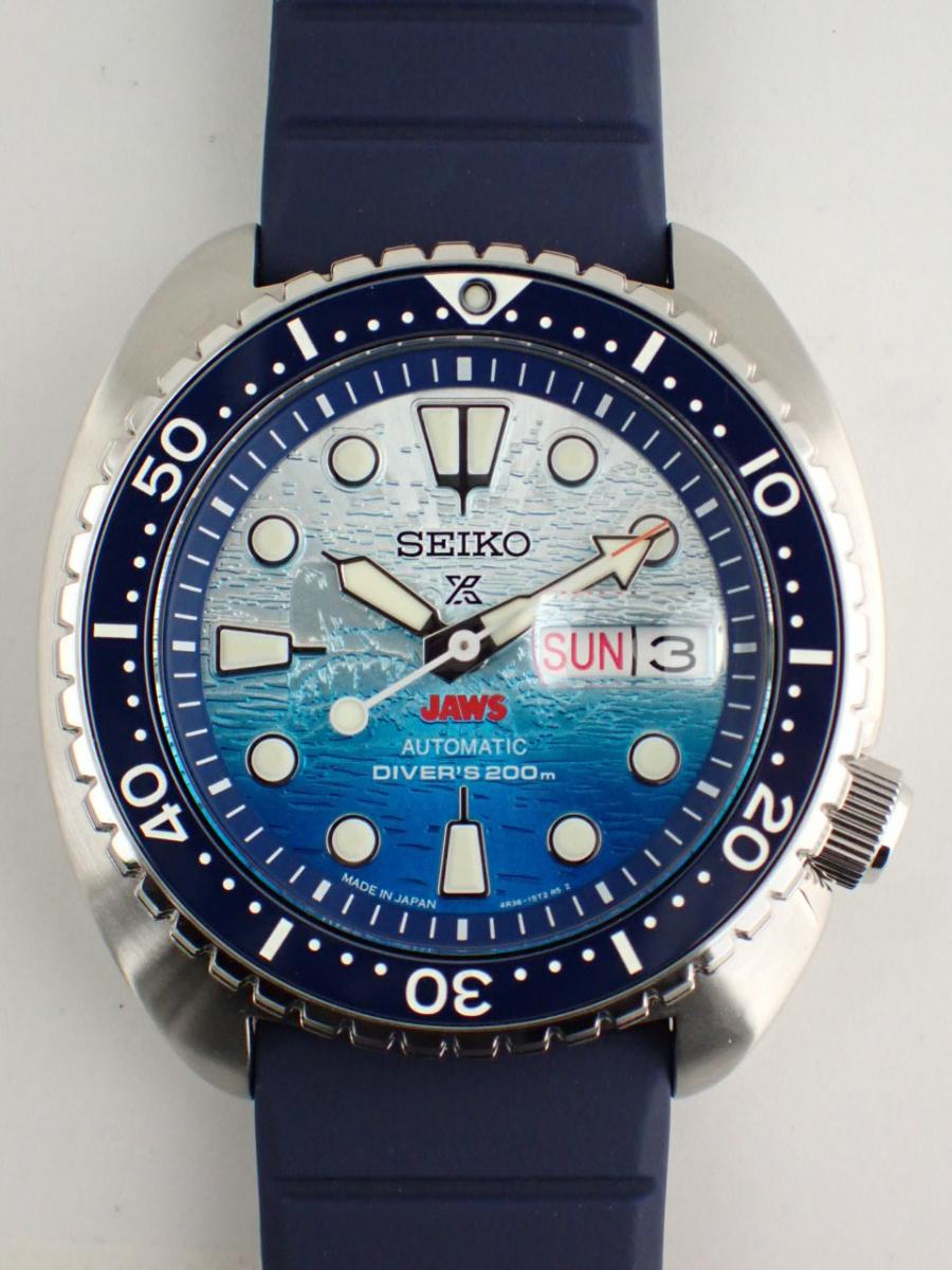 セイコー プロスペックス SBDY137 ブルー、シルバー JAWS公開50周年、数量限定、デイデイト(N※新品)