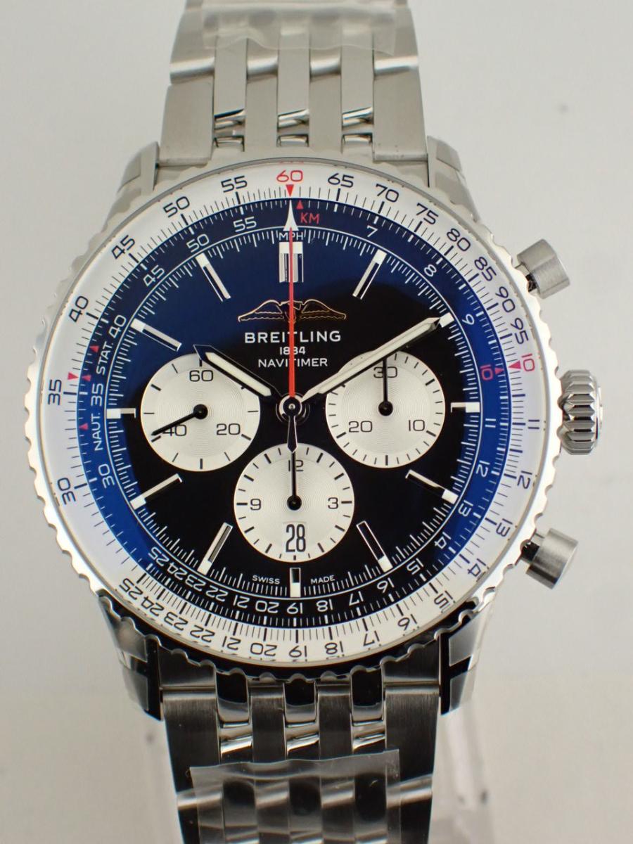 ブライトリング ナビタイマー AB0137211B1A1 ブラック 46mm径、メンズ(NS※新品)