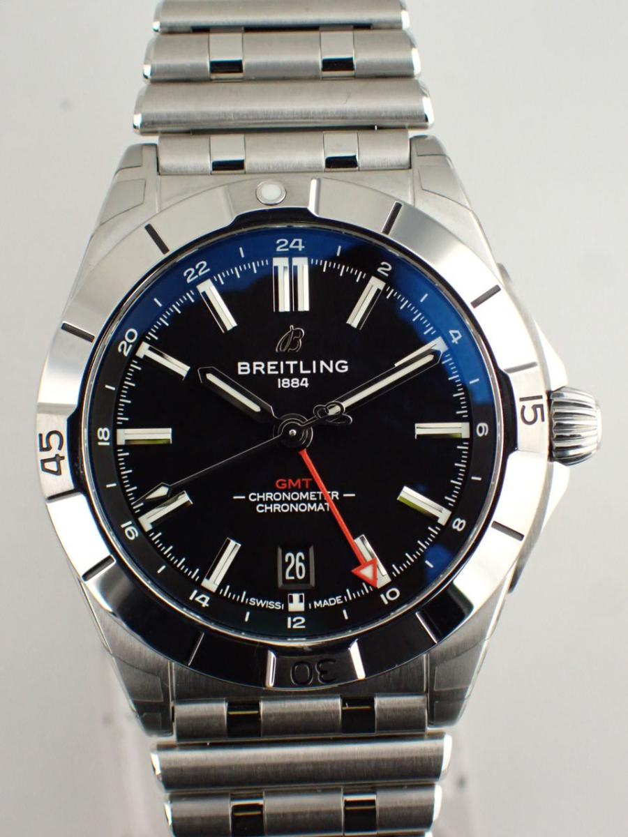 ブライトリング クロノマット A32398101B1A1 ブラック 40mm、GMT、デイト(NS※新品)