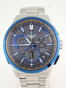 カシオ オシアナス OCW-G1100T-1AJF AA※中古美品 内箱、外箱、保証書、コマ