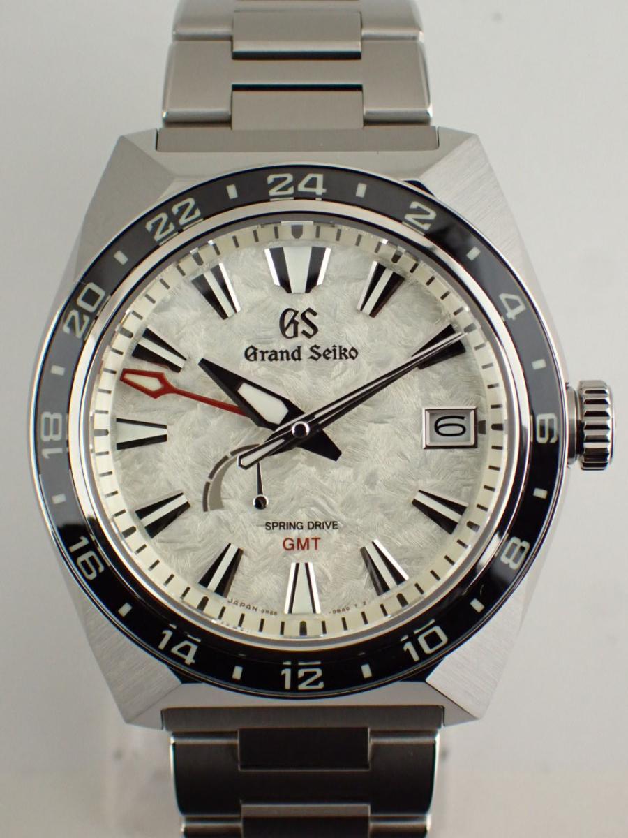 グランドセイコー スプリングドライブ SBGE307 シャイニーホワイト マスターショップ限定 44.5mm、GMT、獅子(NS※新品)
