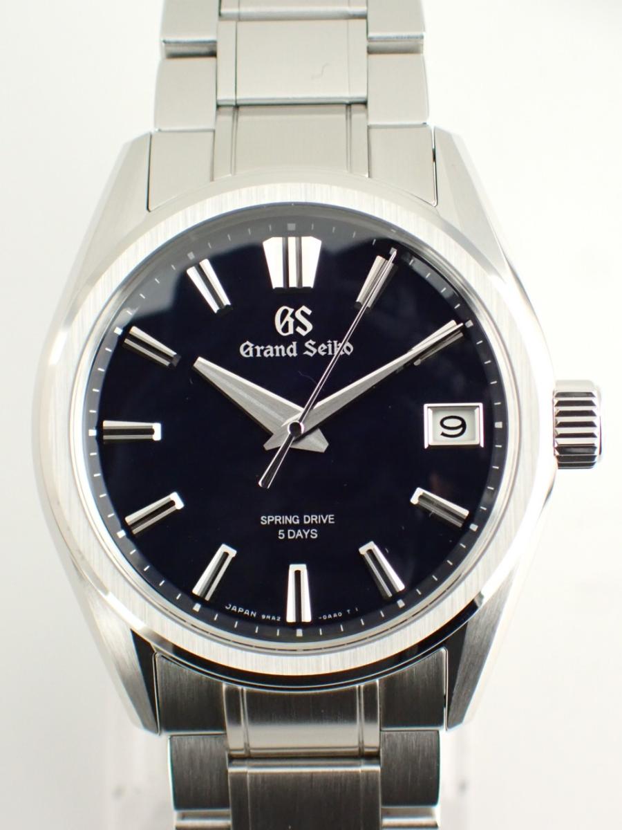 グランドセイコー スプリングドライブ SLGA021 ネイビー 40.2mm、5Days、諏訪湖(NS※新品)